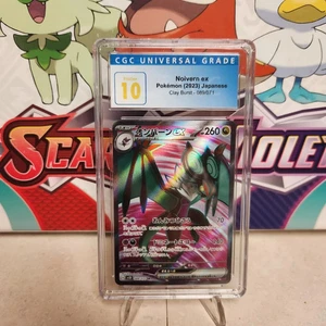 CGC 10 Pristine Noivern ex 089/071 SR - Clay Burst - Pokemon TCG - SHIPS FAST - Picture 1 of 2