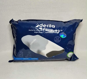 Derila Cervical Memory Foam Kissen 50x30x10 cm NEU unterstützt Wirbelsäule & Nacken - Bild 1 von 6