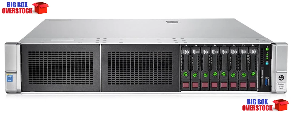 HP ProLiant DL380 Gen9 8SFF CTO Server - 719064-B21 - Image 1 of 1