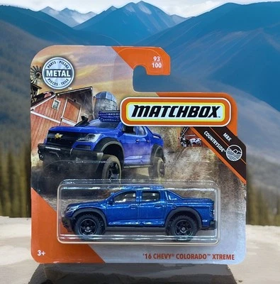 Matchbox Chevy Colorado Xtreme 93/100 - MBX Off-Road 2016 - 1:64 cardado muy buen estado Foto 1 de 4