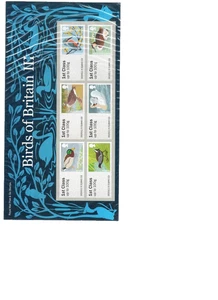 Royal Mail Post and Go Birds 2011 paquete especial número 4 sellos decimales como nuevos - Imagen 1 de 1