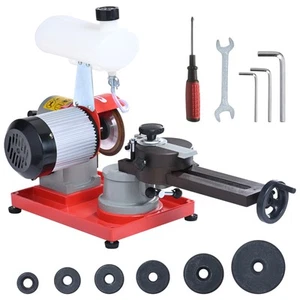 Circular Saw Blade Sharpener Grinder 370W 3600RPM with Water Tank 5" Wheel - Picture 1 of 12