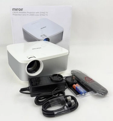 Miroir L500S Wireless Projector - White - OB - Image 1 of 4
