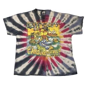 Camiseta De Colección Jimmy Buffett 2002 Farside of the World Tour Tie Dye Shark XL - Imagen 1 de 14
