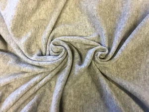 100% cashmere wool fabric remnant 140 x 65 cm Johnson’s of Elgin light grey - Picture 1 of 2