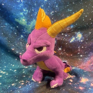 "Juguete suave púrpura de peluche Spyro The Dragon Activision coleccionable jugar por jugar 11""" - Imagen 1 de 7