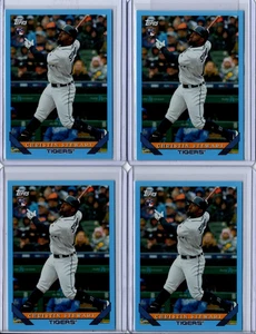 2019 Topps Archives Baseball Blue Christin Stewart 8 Card Lot - Picture 1 of 4