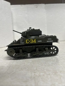 1:32 Unimax 2007 Forces Of Valor M5A1 Stuart Tank Normandy 1944 C-34 Carol - Bild 1 von 6
