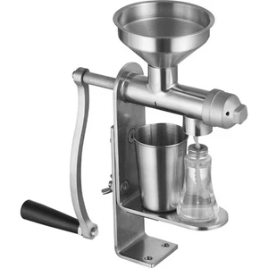 Manual/Electric Oil Press Machine Stainless Steel Oil Extractor Peanuts New & - Foto 1 di 22