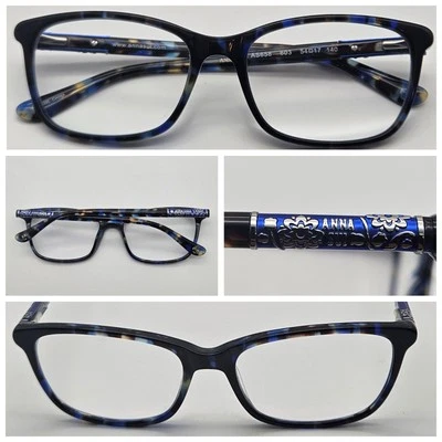 Armações de óculos ANNA SUI AS658 603 54-17 140 azul multicolorido tartaruga unissex  - Imagem 1 de 4