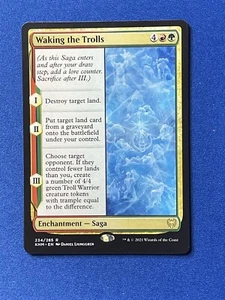Waking the Trolls - X1 - Kaldheim - Magic The Gather Mtg - Picture 1 of 1