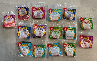 Hot Wheels Lot of 15 McDonald's Happy Meal Sealed Toys 1998-1999 - Image 1 of 2