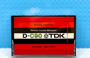 TDK D 90 1973 USA/EUR TYPE I BLANK CASSETTE TAPE (1) (SEALED) - Bild 1 von 3