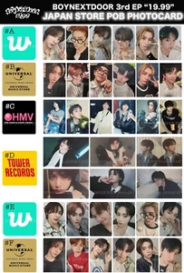 BOYNEXTDOOR 19.99 JAPAN POB PHOTOCARD WEVERSE UMS HMV JAEHYUN TAESUN LEEHAN - Picture 1 of 19