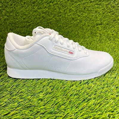 Reebok Classic Princess Womens Size 9.5 White Athletic Walking Shoes Sneakers - Image 1 of 4