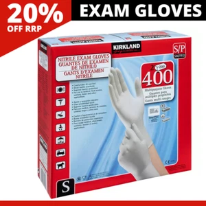 Kirkland Disposable Nitrile Exam Safety Gloves Kitchen Housekeeping S - Picture 1 of 6