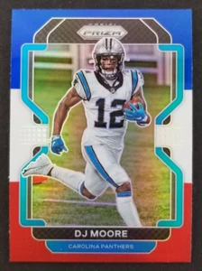 DJ Moore 2021 Panini Prizm Red White Blue Football Card #311 (NM) - Picture 1 of 2