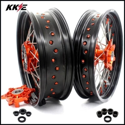 Llanta KKE 3.5-5.0 para KTM690 SMC 2011 690 Enduro-R 2009-2024 rueda motard cubo CUSH Foto 1 de 4