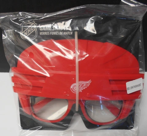Detroit Red Wings Game Shades. Hockey Helmet Shaped. Pretty Neat  #45/115 Cover