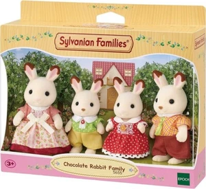 Sylvanian Families Set 5655 - Chocolate Rabbit Family - Imagen 1 de 1