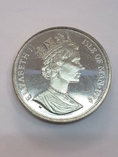 1994 ISLE OF MAN 1 CROWN NI UNC WORLD FOOTBALL USA