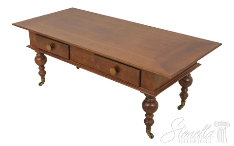 59516EC: BAKER Milling Road Country Style 2 Drawer Coffee Table Cover