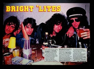 1988 Georgia Satellites 80s Rock Band Elektra Album Photo Vintage Print Article - Picture 1 of 1