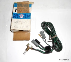 NOS MoPar 1969-1971 Chrysler 300 New Yorker REAR SPEAKER FADER SWITCH ASSY - Picture 1 of 2