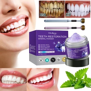Dental Restoration Mineral Powder, Mineral Tooth Powder, Teeth Whitening HOT US~ - Picture 1 of 22