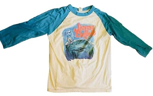 Camicia uomo vintage anni 70 Jimmy Buffett e la fascia corallo Reefer taglia large RARA - Foto 1 di 3