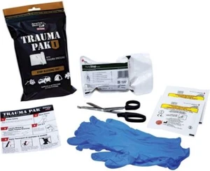 Adventure Medical: Trauma Pak 1, suministros e instrucciones para detener el sangrado - Imagen 1 de 2