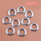 100x Round Stainless Steel Trim Ring Bezel Cover for 3/4" Inch LED Marker Lights