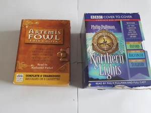 Artemis Fowl Eoin Colfer & BBC Northern Lights Audio Book Cassettes Bundle - Picture 1 of 5
