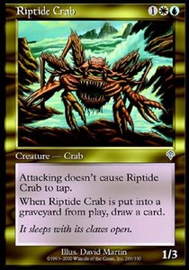 MTG - (U) Invasion - Riptide Crab