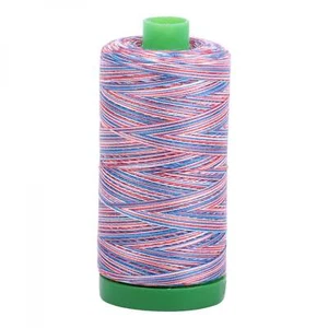 A1140-3852 Mako Cotton Embroidery Thread 40wt 1094yds Variegated Mutli - Picture 1 of 1