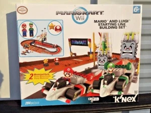 K'NEX Bowsers Castle Mario and Luigi at The Starting Line Building Set USED ❤️j8 - Picture 1 of 11