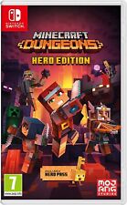 Minecraft Dungeons Hero Edition Nintendo Switch and Switch Lite Mojang - New!