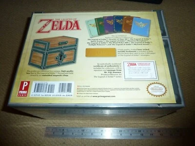 LEGEND OF ZELDA HARDCOVER COLLECTOR EDITION OFFICIAL GAME GUIDE BOOKS CHEST NEW - Image 1 of 4