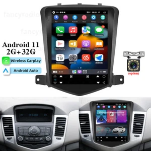 Apple Carplay For 2009-2015 Chevy Cruze Android 11 Car Radio Stereo GPS Navi 32G - Picture 1 of 12