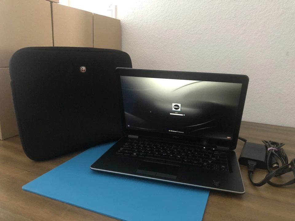 Dell Latitude E7440 Intel Core i5-2520 4GB RAM 128GB SSD Windows 7 Pro - Image 1 of 4