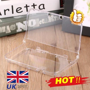 Transparent Hard Clear Case Protective Cover Shell For New 3DS XL/LL-(UK STOCK) - Picture 1 of 16