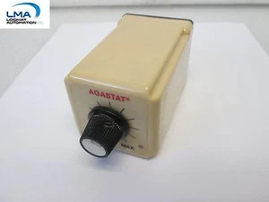 AGASTAT SSC12OAA TIME DELAY RELAY 24VDC .1-3sec 8-pin - Imagen 1 de 2
