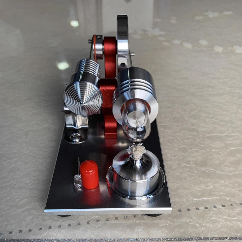 For Stirling Engine Microengine Steam Engine Hobby Generator Model EducationalRC - Image 1 of 4