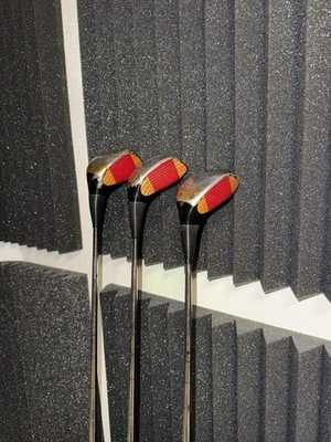 Juego de madera vintage con ojos de ping 1 3 5 maderas para diestros Foto 1 de 4