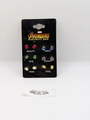 Marvel Avengers: Infinity War Infinity Stone Stud Earring Set - Image 1 of 4