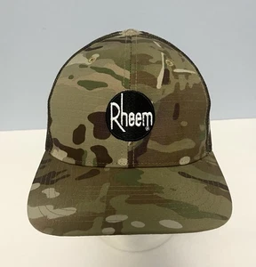 Truckermütze Kappe Rheem verstellbar Camouflage Druckknopflasche Marke Richardson - Bild 1 von 7