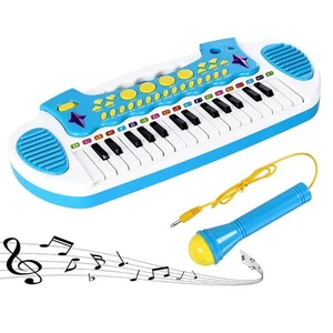 Piano Toy Keyboard for Kids - Baby Girls Toys with 31 Keys and Microphone Mus... - Picture 1 of 7