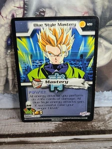 DBZ Dragon Ball Z Blue Style Mastery 120 CCG Unlimited World Games Saga MP - Bild 1 von 3