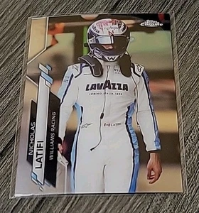 2020 Topps Chrome Formula 1 NICHOLAS LATIFI Base Chrome #193 Williams Racing - Picture 1 of 3