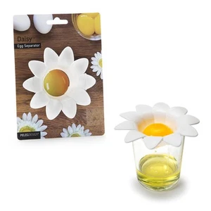 Daisy Plastic Egg Separator, Egg White Yolk Divider Kitchen Gadgets Baking To... - Picture 1 of 9